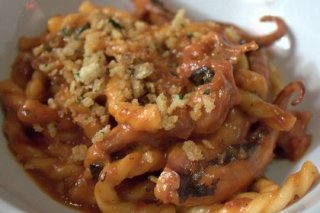 Receta de pasta con pulpo