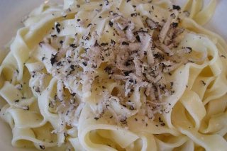 Receta de pasta con trufa