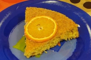 Receta de pastel de naranja