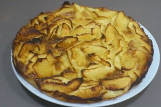 Receta de pastel de tortilla de manzana