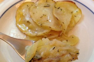 Receta de patatas asadas con cebolla
