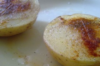 Receta de patatas asadas en microondas