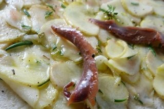 Receta de patatas con anchoas