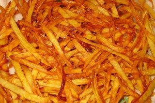 Receta de patatas fritas microondas