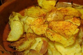 Receta de patatas soufflé