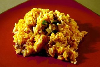 Receta de pavo con arroz