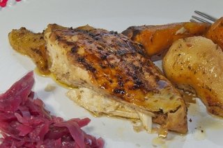 Receta de pechuga de pollo asada