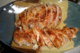 Receta de pechugas de pollo rellenas de queso al orégano y al comino