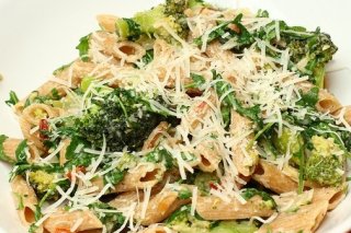 Receta de penne con brócoli