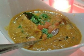 Receta de pescado al curry