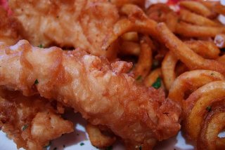 Receta de pescado en tempura