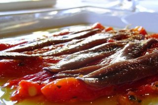 Receta de pimientos con anchoas