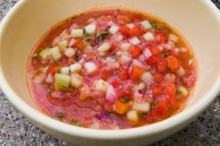 Receta de pipirrana