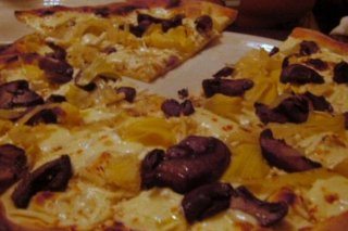 Receta de pizza de champiñones con queso