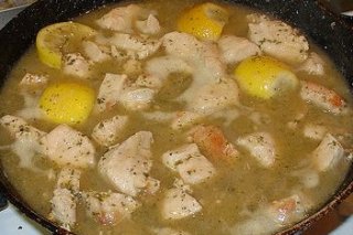 Receta de pollo al pil pil