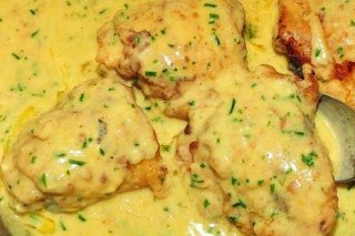 Receta de pollo con crema de limón