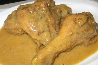 Receta de pollo en salsa cremosa