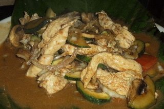 Receta de pollo indonesio