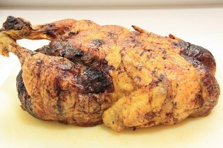 Receta de pollo relleno al horno