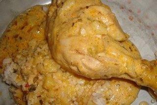 Receta de pollo tandori