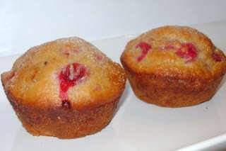 Receta de ponquesitos de cerezas