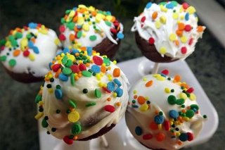 Receta de pop cakes