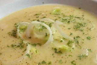 Receta de puerros a la crema