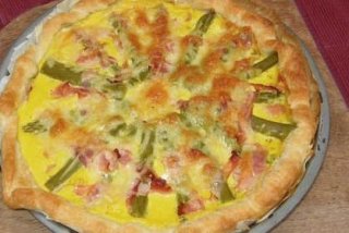 Receta de quiche de espárragos