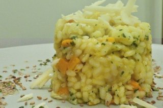 Receta de risotto al azafrán