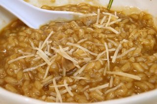 Receta de risotto de arroz integral
