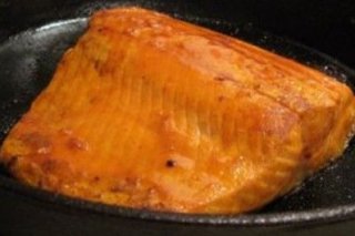 Receta de salmón picante