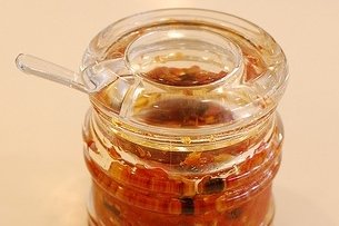Receta de salsa de pimiento y azafrán