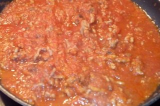Receta de salsa de tomate con carne