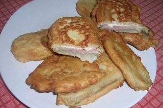 Receta de san jacobo de acelgas