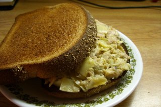 Receta de sándwich de alcachofa