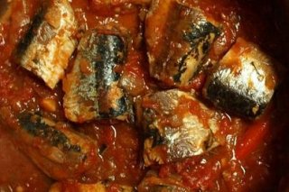 Receta de sardinas con tomate