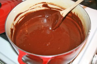 Receta de sirope de chocolate