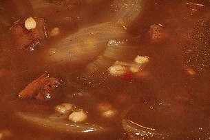 Receta de sopa de cebolla con carne