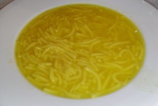 Receta de sopa de fideos