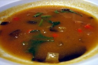 Receta de sopa de verduras al curry