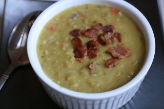 Receta de sopa de verduras con jamón