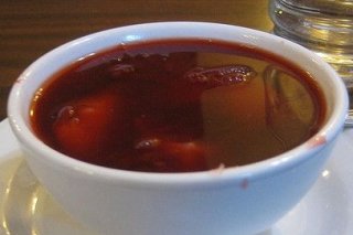 Receta de sopa fría de remolacha