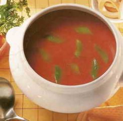 Receta de sopa fría de tomate