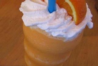 Receta de sorbete de naranja y cava