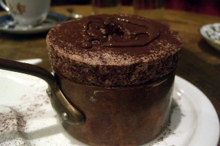 Receta de Souflé de chocolate
