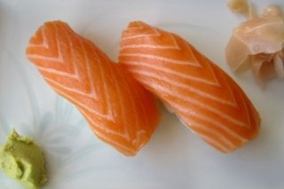 Receta de sushi de salmón