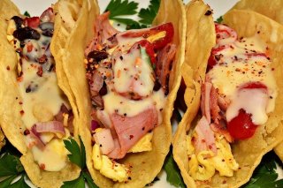 Receta de tacos de queso