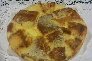 Receta de tarta de queso con nubes