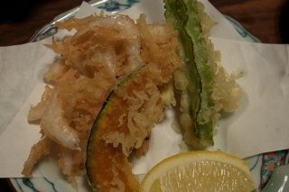 Receta de tempura crujiente de verduras