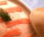 Receta de terrina de salmón con ceviche de reineta y salmón ahumado